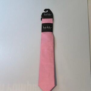 Nicole Miller, Pink Tie with Texture